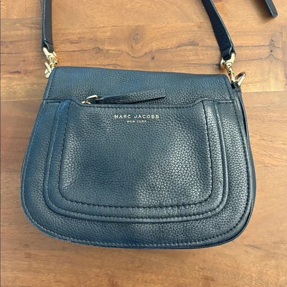 Marc Jacobs Black Leather Shoulder/Cross Body Bag - Picture 1 of 5